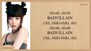 BADVILLAIN YAH-HO (BADTITUDE) Easy Lyrics