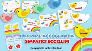 Idee per l'accoglienza - simpatici uccellini