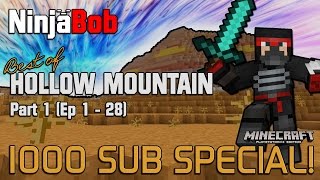 BEST OF HOLLOW MOUNTAIN - Pt 1 (Ep 1-28) 1000 Sub Special, inc. Competition!! MINECRAFT PS4