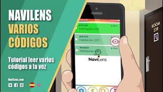 Tutorial varios códigos a la vez con NaviLens