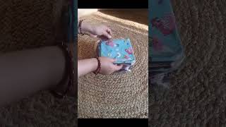 Mini canvas storage bins.. From Meesho #meesho #shorts #unboxing #ytshorts