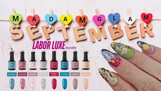 Madam Glam Labor Luxe Swatches | Simple Autumn Nail Art