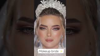 Makeup bride ✨#shorts #beauty #makeup #bride #trending #tutorial #fashion #maquiagem #makeuptutorial