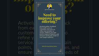 How to Refine Your Product or Service Based on Feedback #ProductDevelopment #InnovateAndImprove