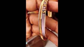 Gold gents kada / latest Kade design / cnc gold bangles  #sunildesigner #goldbangles #youtubeshorts