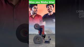 miss you Nishu bhai tractor story #tarctor #stunt #viral #2024shorts #youtubeshorts #swraj855