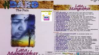 Lata Mangeshkar - Dard The Pain Vol 2