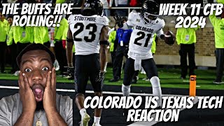 Reaction To #20 Colorado vs Texas Tech Full Game Highlights | 2024 College Football Highlights