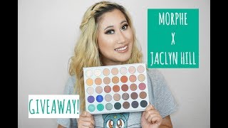 #MorpheXJaclynHill | Silver Teal Halo Eyeshadow + GIVEAWAY || heidiroro