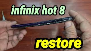 infinix hot 8 restore