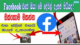 How To Delete All Your Facebook Photos At One Click In Sinhala | Sri Network