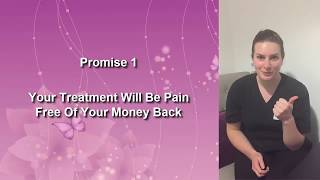 Here's Rebecca To Explain Our 5 Practice Promises To You