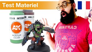 🇫🇷 Test Matèriel : Peinture AK Interactive 3rd Generation ( Beastsnagga / Warhammer 40000 / Ork )