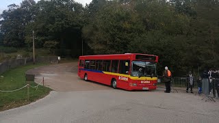 (Full route Visual) LBM Museum 462 Weybridge Circular Cardinal Buses Plaxton Pointer 212, SN03WMC