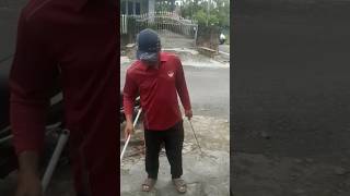 komandan ikut gotong royong#lingkunganbersih