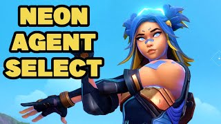 VALORANT NEON Agent Select Animation | Episode 4