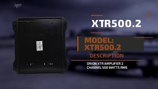 ORION XTR500.2 AMPLIFIER