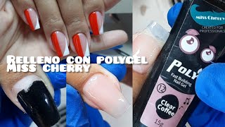 Como hacer relleno en uñas con polygel?