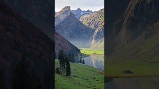 Switzerland,Seealpsee,Ebenalp,Appenzellerland,Swiss,Lake,Wandern,Hiking,Nature🏔🇨🇭 #love #lake