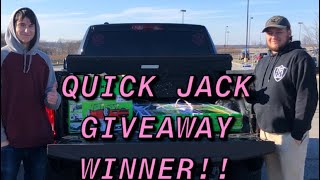 QUICKJACK CAR LIFT WINNER!!