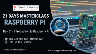 Day  01 - Introduction to Raspberry PI | Raspberry pi course with Project | Pantech E Learning