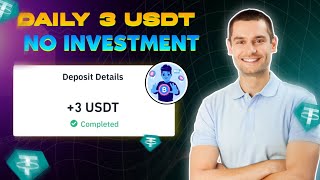 30$ Free 🤑🥳 New Usdt Earning Site || Usd Mining Site 2023 Without Investment || Usdt Earning Website