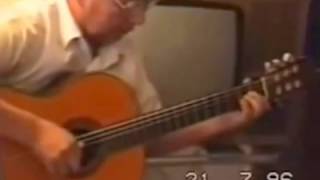 Guitarra: "SILENCIO" (Tango)- Dr. Raúl García Zárate en Madrid.