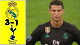 ملخص واهداف ريال مدريد 1-3 توتنهام