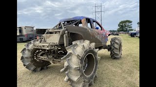 Dennis Anderson's Muddy Motosports Park - North Vs South 2022 - Outlaw V-Tread Mega Truck Racing