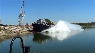 80,000 BBL Clean Tanker, CORN ISLAND SHIPYARD LAUNCH