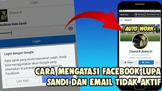 Cara mengatasi Facebook lupa sandi dan email tidak aktif terbaru 2022