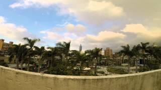 Taipei skyline time lapses