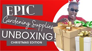 Unboxing Gardening Supplies | What I Got for Christmas