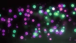 BACKGROUND FONDO DE PANTALLA NEON LIGHTS BUBBLES COLOR ANIMATION HQ