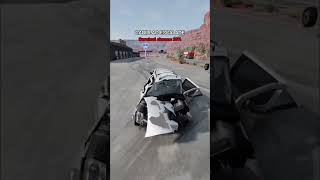 High risk overtake: would you survive? #beamngdrive #beamngcarcrash #crashdrive #cars #shorts #crash