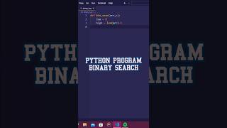 Python Program to Implement Binary Search Tree. #education #codm#python #coding #learning #ytshorts