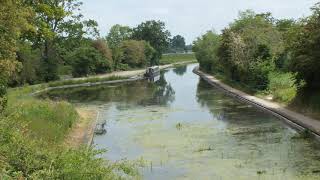 seen my first canal boat at Crickheath wharf 5/6/2023