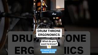 Drum Throne Ergonomics. What do you want to know? #drumlesson #drumthrone