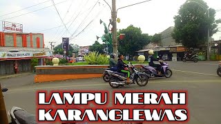 LAMPU MERAH PASAR KARANGLEWAS PURWOKERTO BARAT