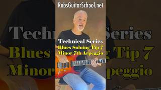 Blues Soloing Tip 7 - Minor 7th Arpeggio. #guitar, #tutorial, #bluesguitar