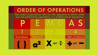 Order of Operations: P.E.M.D.A.S part 1.