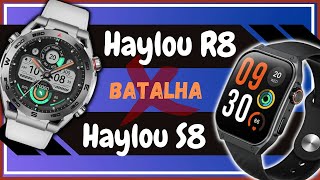 HAYLOU WATCH S8 vs HAYLOU WATCH R8 - Smartwatch Comparativo - TELA AMOLED e PROTEÇÃO 3ATM!