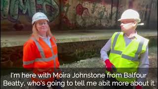 Shadow Transport Minister visits Glasgow's former Botanic Gardens Station