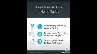 3 Reasons To Buy A Home Right Now