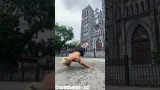 Crazy Calisthenics Workout in Public😮@ATHLETEWORKOUT#shorts #calisthenics #calisthenicsworkout