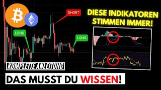 TOP 3 BITCOIN Indikatoren für profitables Bitcoin Trading erklärt (beste Strategie?)