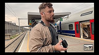 Emil Preaches the Gospel at Herzliya Train Station, Israel | אימיל מטיף את הבשורה בתחנת הרכבת הרצליה