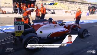 FIA Formula 3 Hockenheim 2018 Race1 Mick Schumacher Armstrong Collision