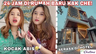 24 JAM DI RUMAH BARU SHELY CHE!! | Aurelliaurel