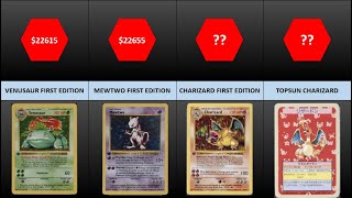 Top 50 Most expensive Pokemon Cards(Ranked)